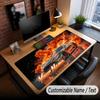 Other Similar Designs Theme Custom Mouse Pad Personalized With Name Text Customized Desk Mat For Office Home Decor