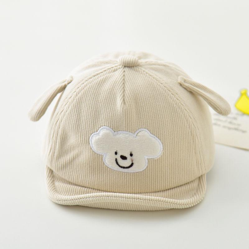 Kids Corduroy Beret Hat Autumn Winter Boys Stylish Girls Personalized Newsboy Cap Baby Duckbill Hat Warm Fashionable
