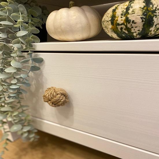 Puxador de corda, Puxadores de cômoda Boho, Puxadores de corda para cômoda, Puxadores de guarda-roupas, Puxadores de armário modernos, Puxadores de armário