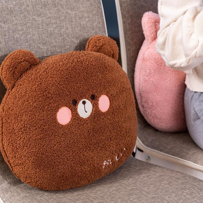 Cute Kawaii Animal Pillow Plush Toy Bear Nap Pillow Cartoon Rabbit Pillow Tiger Cushion