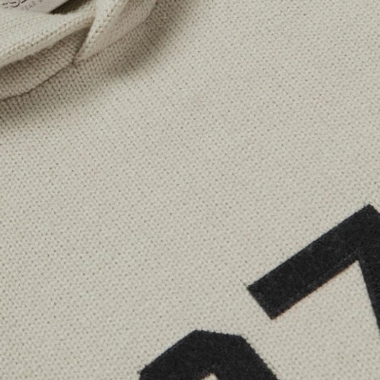 Fear of God Essentials SS22 Knit 1977 Hoodie 'Wheat' Men's FOG-SS22-011