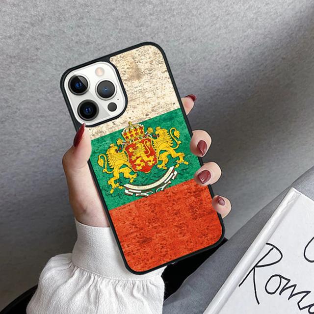 Bulgaria Passport Flag Map Phone Case Cover For iPhone 17 Air 16 15 14 plus 11 12 13 pro max coque Shell Fundas