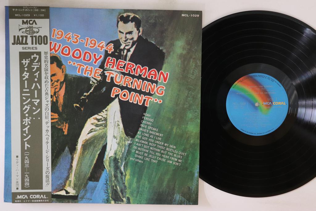 LP Record WOODY HERMAN - Turning Point MCL1029 MCA CORAL Japan Obi Jazz Used