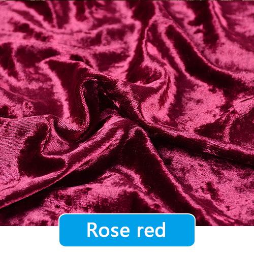 100*150cm Gold Velvet Fabric Elastic Soft Ice Velvet Fabric Dress Cloth DIY Wallet Tablecloth Curtains Pillow Sofa Cloth