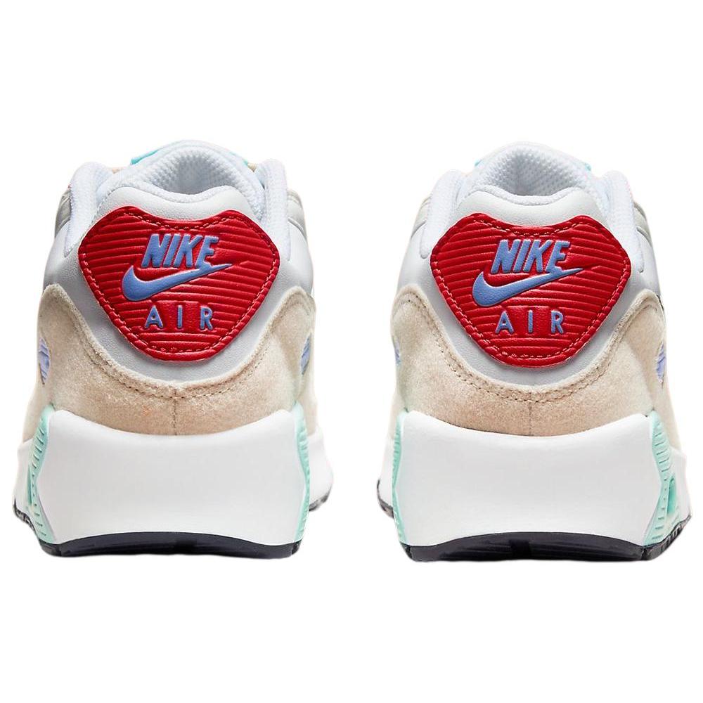 New Nike Air Max 90 Leather Patches GS DZ2888-100