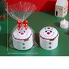 Claus Shaped Towel Cake Christmas Gift Giving Activity Small Gifts Christmas Tree Decoration Gift Box