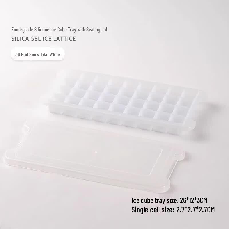 Food-Grade Silicone Ice Cube Tray