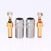 Copper Plated Gold Dc-2.1G/2.5G Dc Power Plug Jack Weld Connector For Linear Power Output Accessories