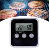 Food Thermometers with Timer Function Digital Temperature Detector Stainless Probe for Cooking Electronic Thermometers