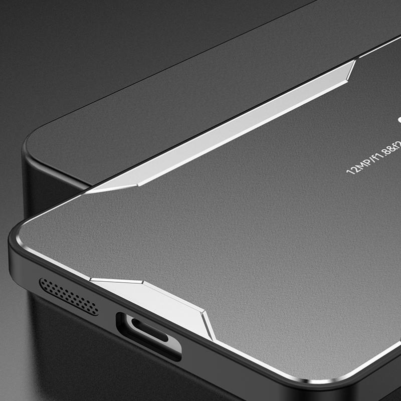 For Oppo A2 Pro 5G Shockproof Cover Aluminum Alloy Phone Protection Case
