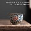 Retro Blue And White Teacup Single Cup Ceramic Kung Fu Tea Set Jingdezhen Tea Cup Tea Master Cup Personal Cup
