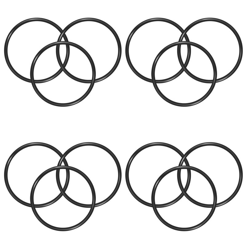 

ABUL-Water 151122 Replacement O-Rings For Size Big Blue Oring Buna-N (12 Pack) чёрный