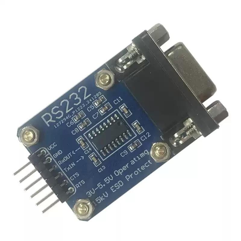 Industrial RS232 UART Serial Port Module SP3232 Chip RS232 To UART Enhances Signal Stability
