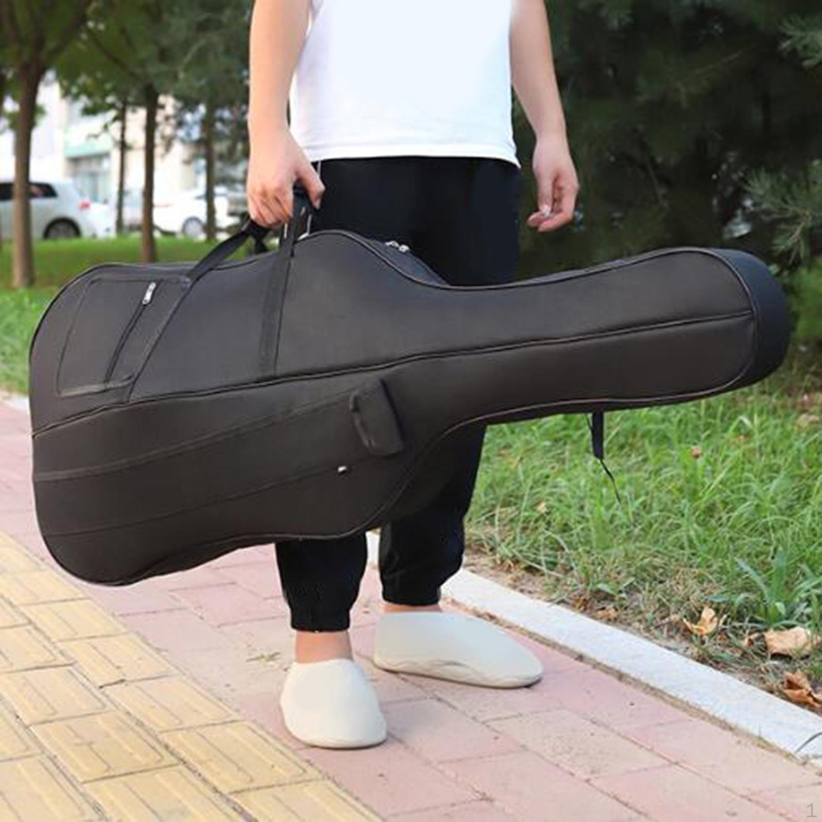 

Cello Bag Backpack Protective Adjustable Straps Waterproof Soft Case for 123cmx45cmx23cm