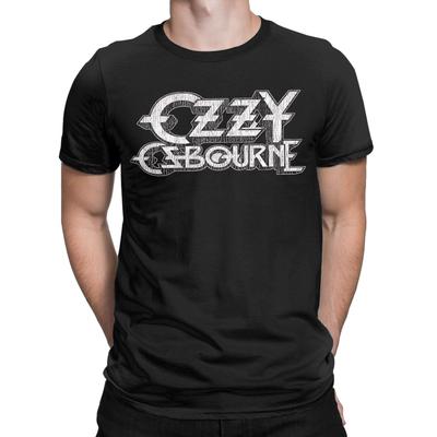 Ozzy Osbourne T-Shirt Men  Funny Cotton Tees Round Neck Short Sleeve T Shirt Printing Tops