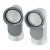Kitchen Drain Valve Anti-odor Check Valve Plumbing Repairs Plumbing Solution Transparent Gray Bending Head Design PP Material