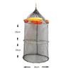 Marushin Fishing Tackle Wire Net Basket (Rubber) 3-Tier 36cm