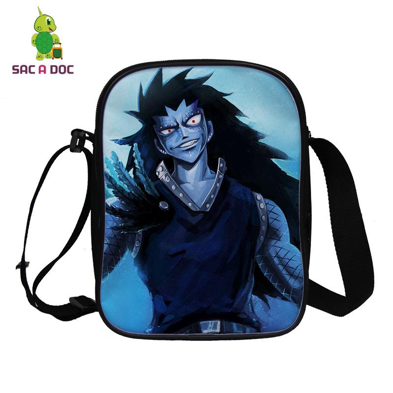 Anime Goblin Tail Peripheral 3D Full Color Printed Shoulder Bag Teen Student Crossbody Bag