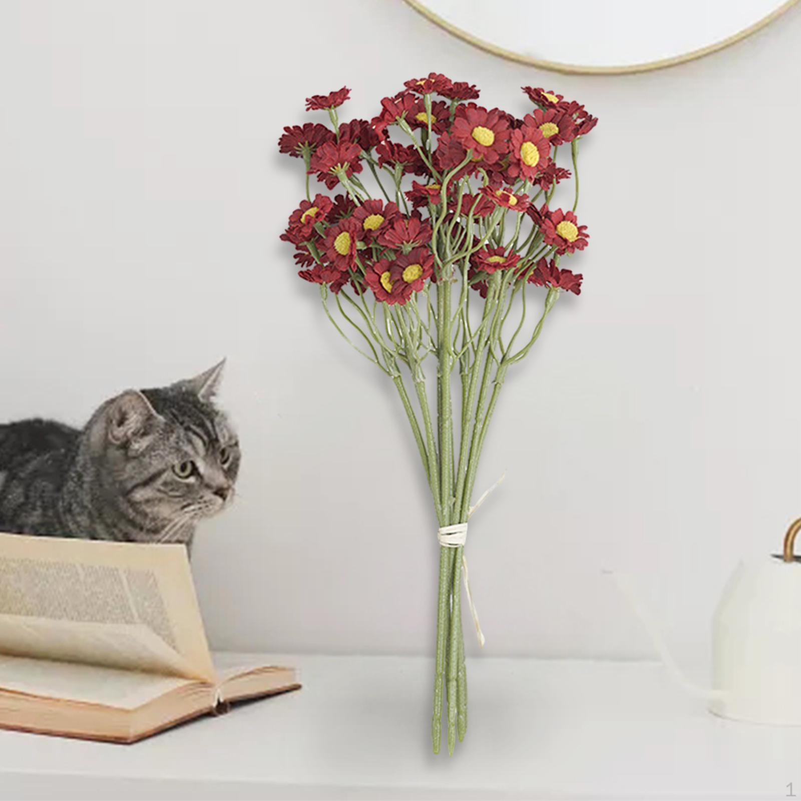 

Artificial Flower Fake Bouquet DIY Photo Props Decor Floral Simulation Ornament for помаранчевий