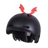 2pcs Multicolor Helmet Devil Wings Motorcycle Electric Bike Car Styling Decoration Helmet Stickers Long Short Parts