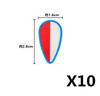 MOC Medieval Military Figures Weapons Building Blocks Knight Soldiers Shield Vest Armor Sword Ax Spear Bricks Toys Children