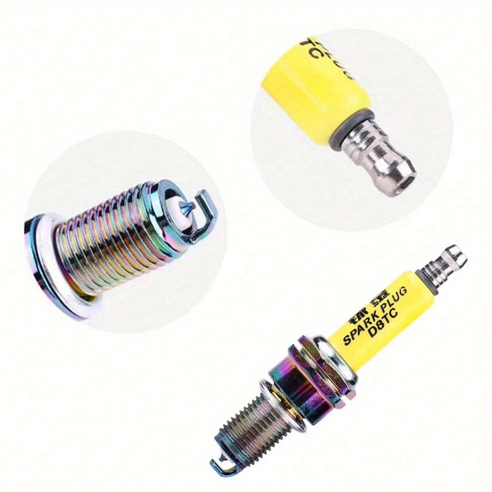 Motorcycle Iridium Spark Plug D8TC for Vertical Engine CG Series 125cc 150cc 200cc 250cc Off-Road Vehicle Motorcycle 250CC Scoot