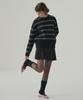 Deuloupisumeon Mellow Stripe Pullover Knit [Beige]