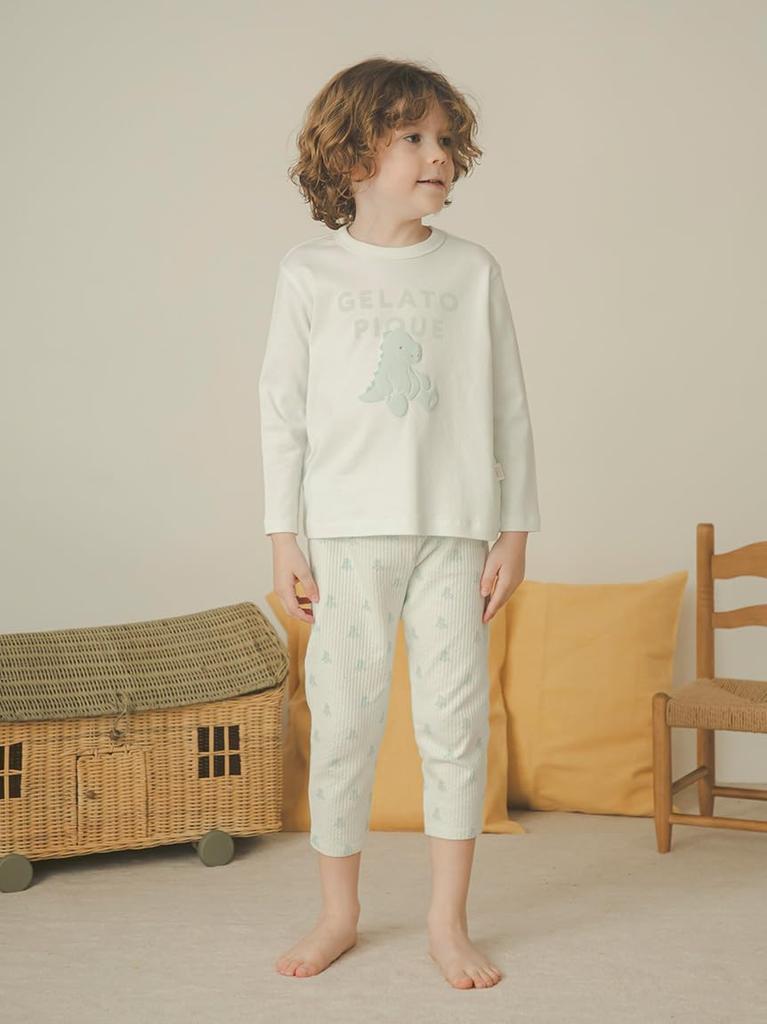 Gelato Pique Kids Plush Long PKCT259078 MNT 120 One-Point T-Shirt