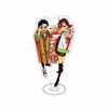 Anime Dandadan Cosplay Ayase Momo Takakura Ken Acrylic chain Stand Model 15cm Acrylic Stand Model Gifts For Fans Chain