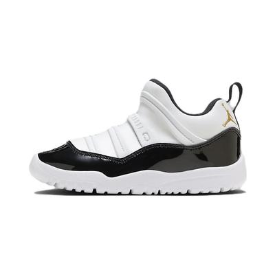 Buty do koszykówki dla dzieci Air Jordan 11 Low Białe Czarne Dziecięce BQ7101-170