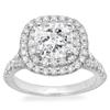 Classic Wedding Rings Women Luxury Silver Color Cubic Zirconia Crystal Ring Elegant Female Accessories Engagement Jewelry