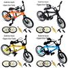 Mini Alloy Finger Bicycle Toy - Creative Desktop Simulation Game
