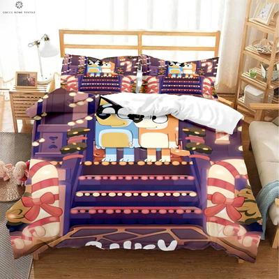 Copripiumino con Stampa Cartone Animato Carino Set Biancheria da Letto Set Raffinato Copriletto Copriletto Set Biancheria da Letto Lusso Regalo di Compleanno
