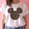 Disney Funny Mickey Tshirt Minnie Mouse Cartoon T-shirt Printing Women Tshirt Female Clothes Kawaii Summer Girls Clothing