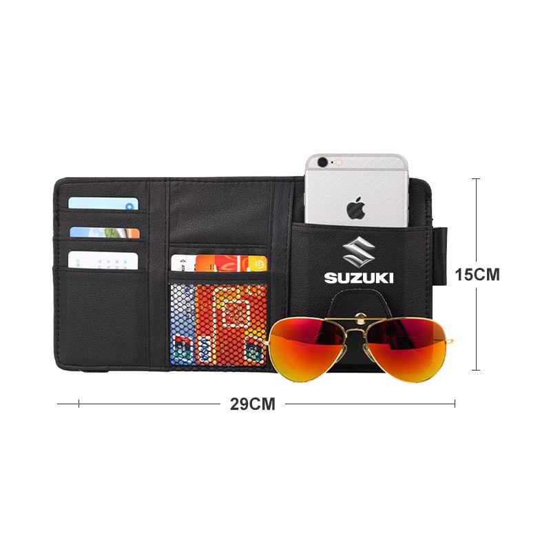 Parasolar Auto Tip Punct Geantă de Depozitare Multifuncțională Accesorii Auto pentru Suzuki Grand Vitara Jimny Swift Alto GSR GSR750 GSR600 DRZ GSXF SV 650