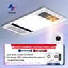 Smart All-in-One Bathroom Heater: All-Aluminum, Ceiling-Mounted, Heating, Lighting, Ventilation