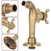 Water Faucet Stainless Steel Wall Mount Washing Machine Tap Garden For Garden Bathroom Basin Kitchen Sink