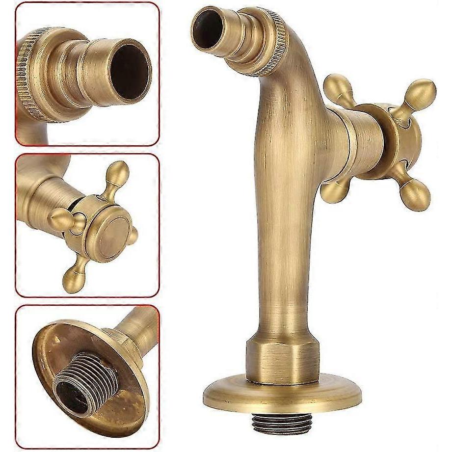 Water Faucet Stainless Steel Wall Mount Washing Machine Tap Garden For Garden Bathroom Basin Kitchen Sink