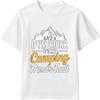 Street Wear Unisex O Neck Tshirt Plus Size If Im Drunk Its My Camping Friends Fault Hiphop Women Tees Male Summer Teeshirt