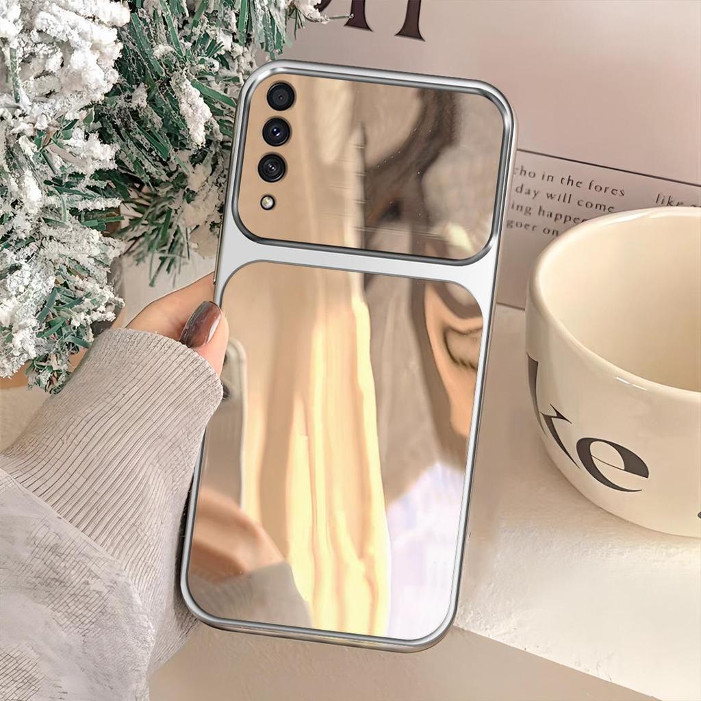 Case for Samsung Galaxy A50/A50S/A30S Trending Big Window Cover Mirror Phone Casing