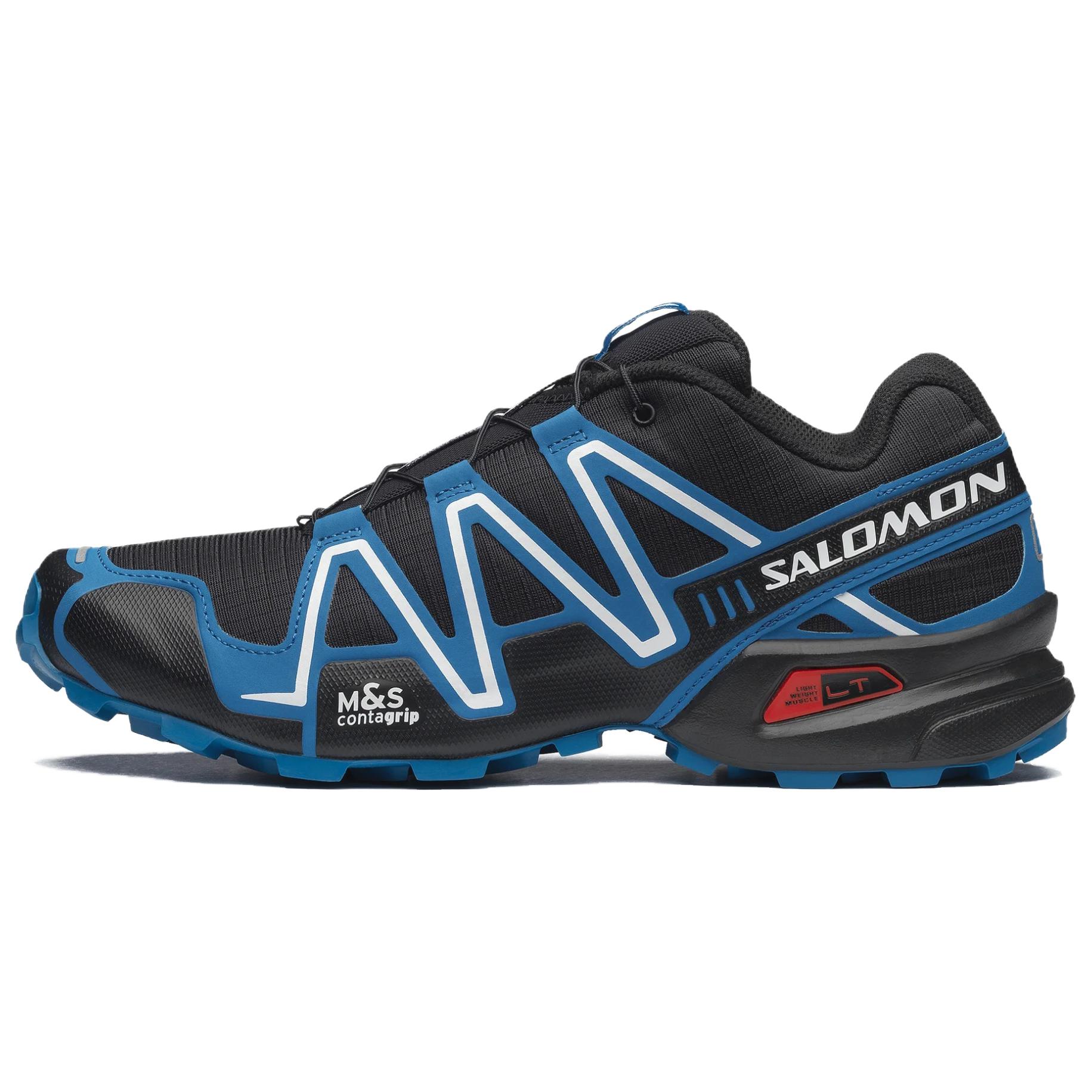 

Salomon Speedcross 3 Comfortable Versatile Breathable Running Shoes Men sneakers Blue Black 479920 42