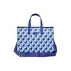 New MLB Synthetic Leather Tote Bag, Shopping Bag, Handbag Medium Women's Blue 3AORM042N-07BLS