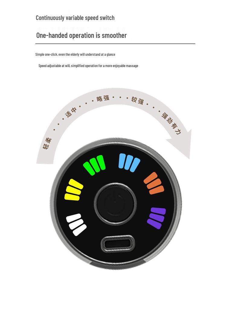 Portable Handheld Slimming Massager – Wireless Charging, Fat Shaker Machine