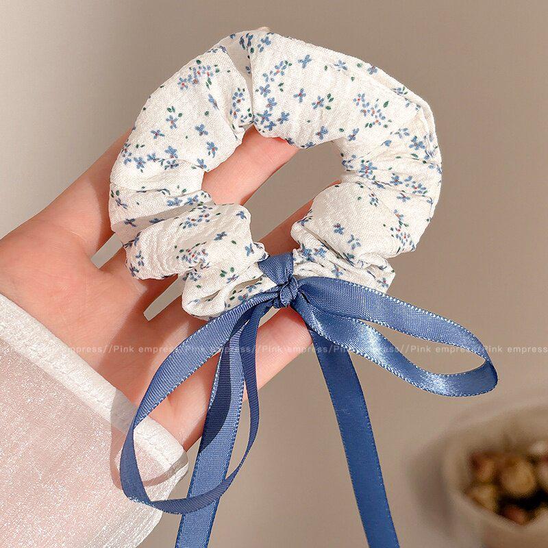 Waldspitzen-Blumen-Haargummi & Haarband - Elegante Dutt- & Haarschmuck-Accessoires für Damen