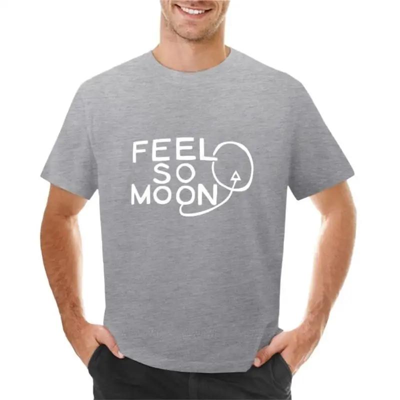 FEEL SO MOON - Uchuu Kyoudai T-Shirt Tees Boys White T Shirts Oversized T Shirts T Shirts for Men