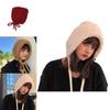 Womens Cozy Plush Trapper Hat Offering Ultimate Warmth For Autumn And Winter Fashion