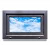 Fereastră Antracit PVC Standard Basculantă 80X50 800X500 Dublu Geam Nou Basculantă