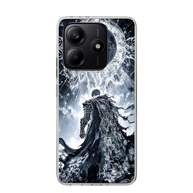 Black White G-Guts B-Berserks Phone Case For Xiaomi Redmi Note 15 14 13 12S 12 Pro Plus 11S 11E 11 11T 10S 10 Art Soft Pattern C