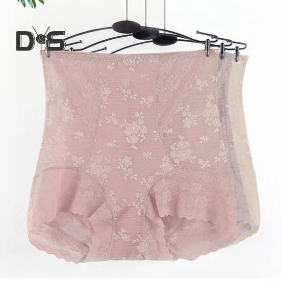 Women Panties Seamless High Waist Thin Lace High Elasticity Good Breathability Butt-lifted Slim Fit Thin Quick Dry Casual Sport Underpants Lady Briefs