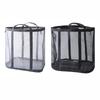Lightweight Mesh Laundry Basket with Space Saving Wall Mount Feature